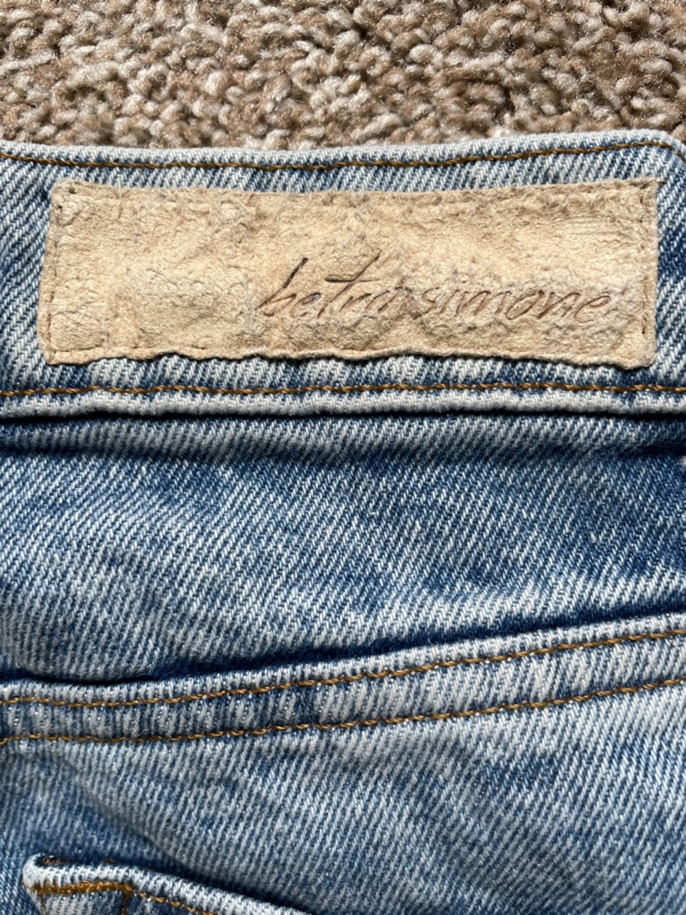 Betro Simone High Rise Straight Leg Jeans - Picture 7 of 9